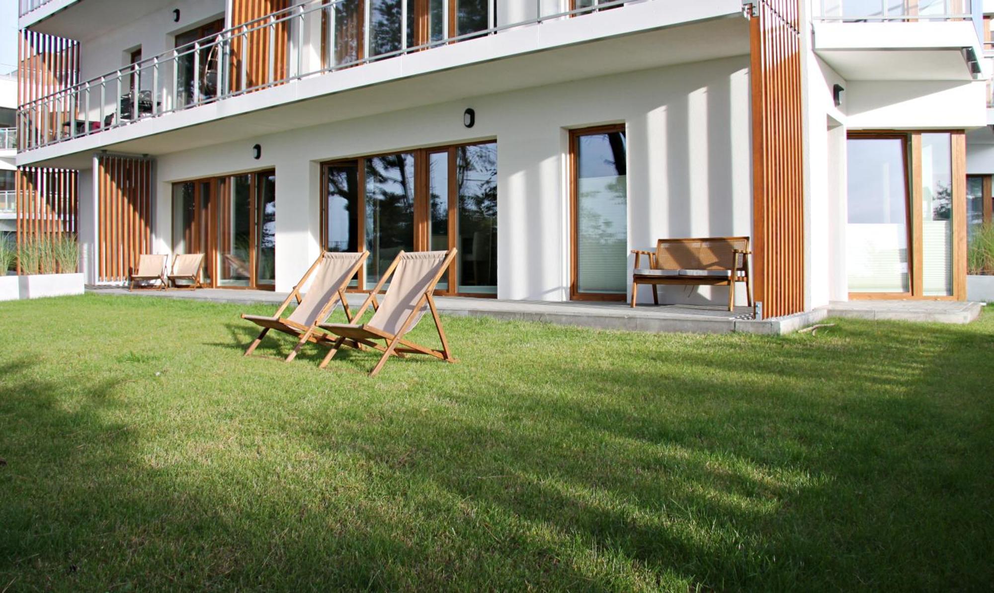 Let'S Sea - 2 Bedroom - Premium Baltic Apartment With Front Sea View Garden And Spa Access غونسكي المظهر الخارجي الصورة