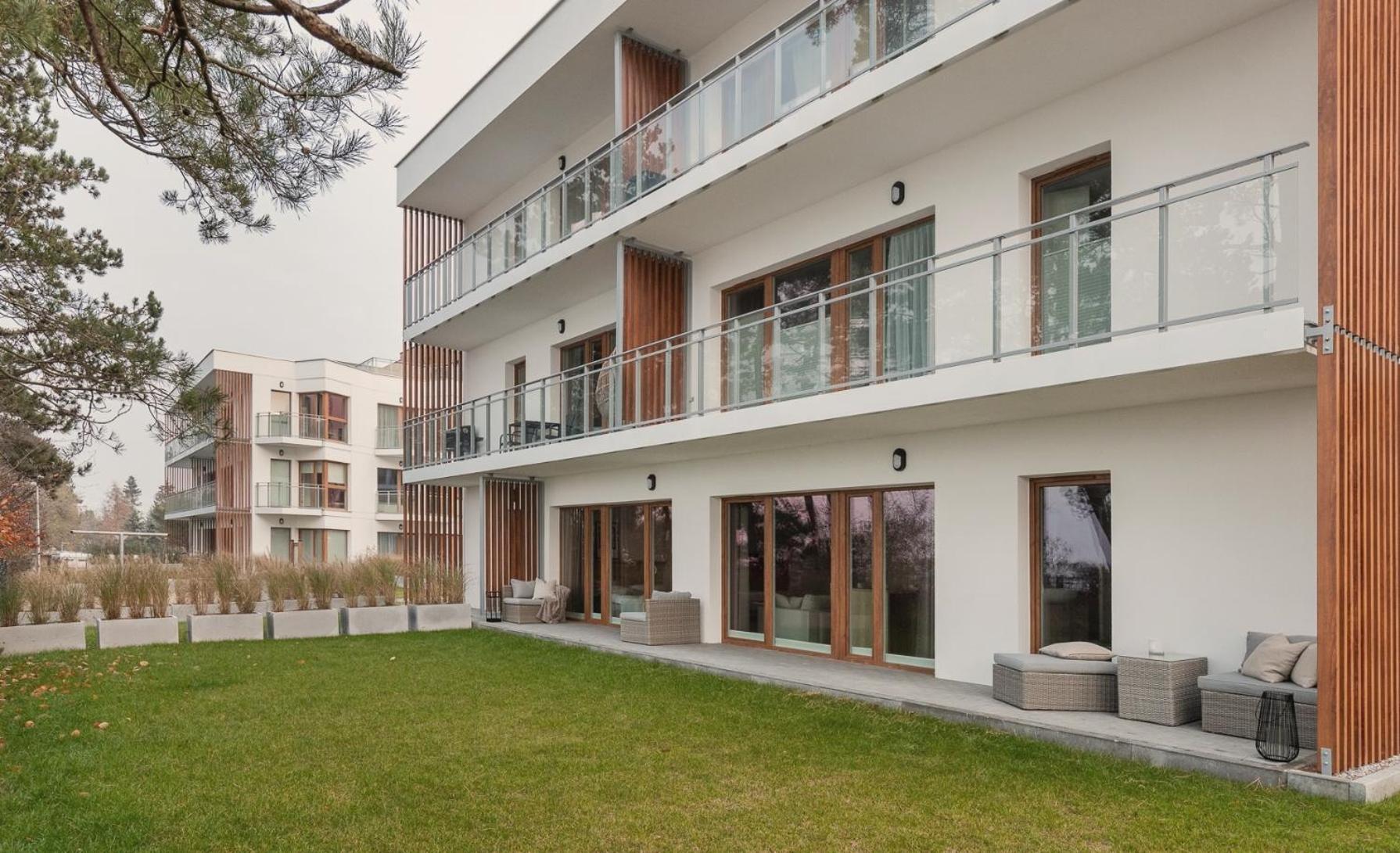 Let'S Sea - 2 Bedroom - Premium Baltic Apartment With Front Sea View Garden And Spa Access غونسكي المظهر الخارجي الصورة